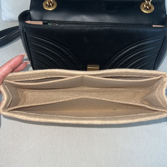‼️SOLD‼️GG Marmont small matelassé shoulder bag. - Picture 8 of 14